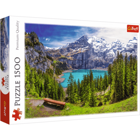Puzzle Trefl 1500el Jezioro Oeschinen